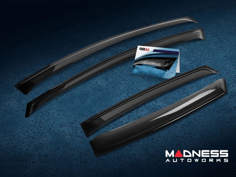 Jaguar XE Side Window Air Deflectors